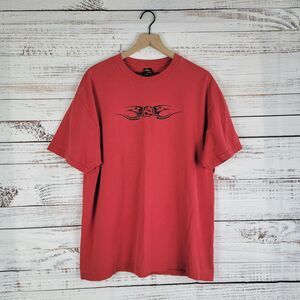 Vintage Mongoose T Shirt Mens Size XL Red Y2K Street Wear BMX Urban